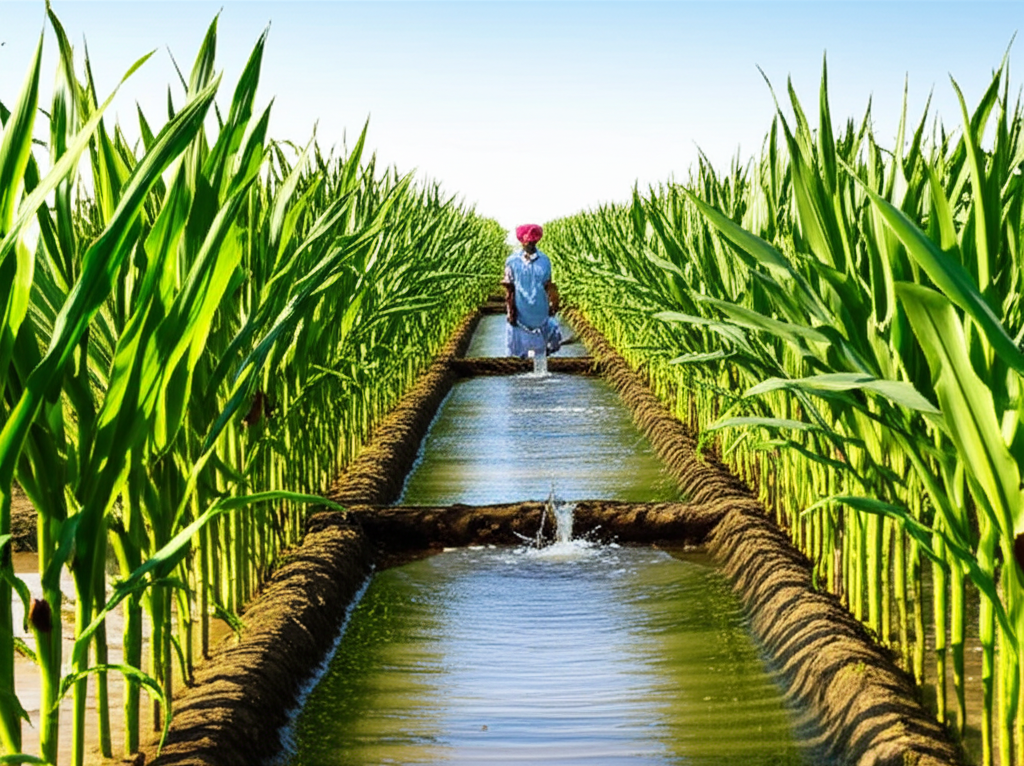 Water-Saving Irrigation Techniques for Maize